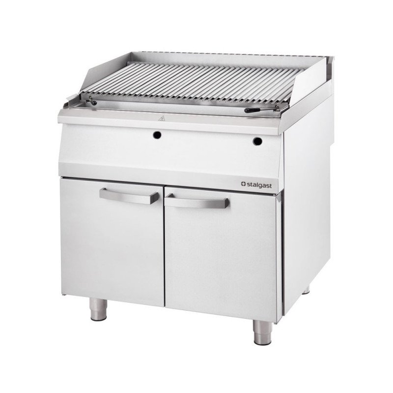  Lávový grill plynový Stalgast 800 „S“