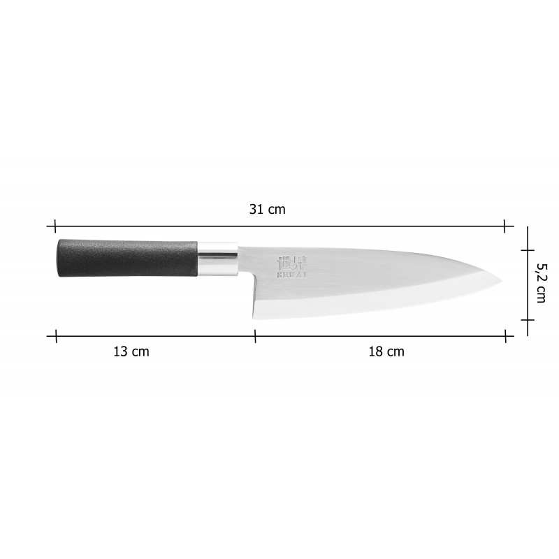Japonský nůž IVO Deba - SEKAI - 18cm