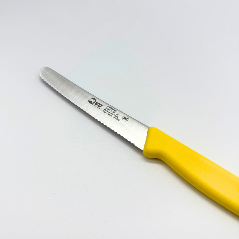 Univerzální zoubkovaný nůž IVO 11 cm – různé barvy