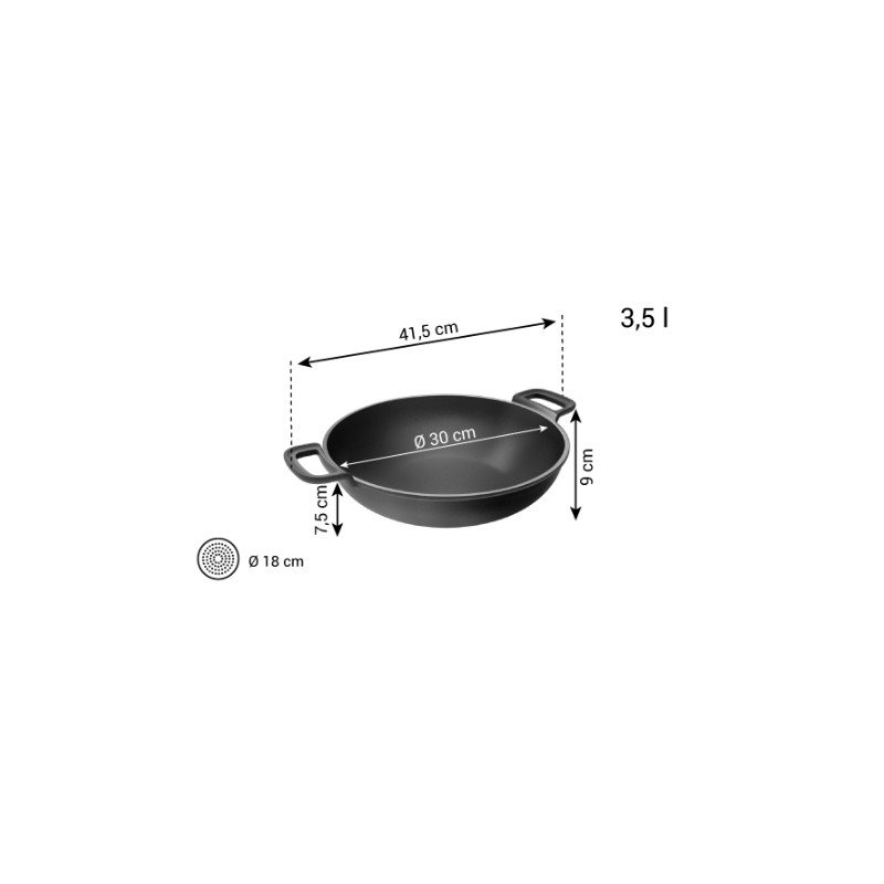 Tescoma Wok MASSIVE ø 30 cm