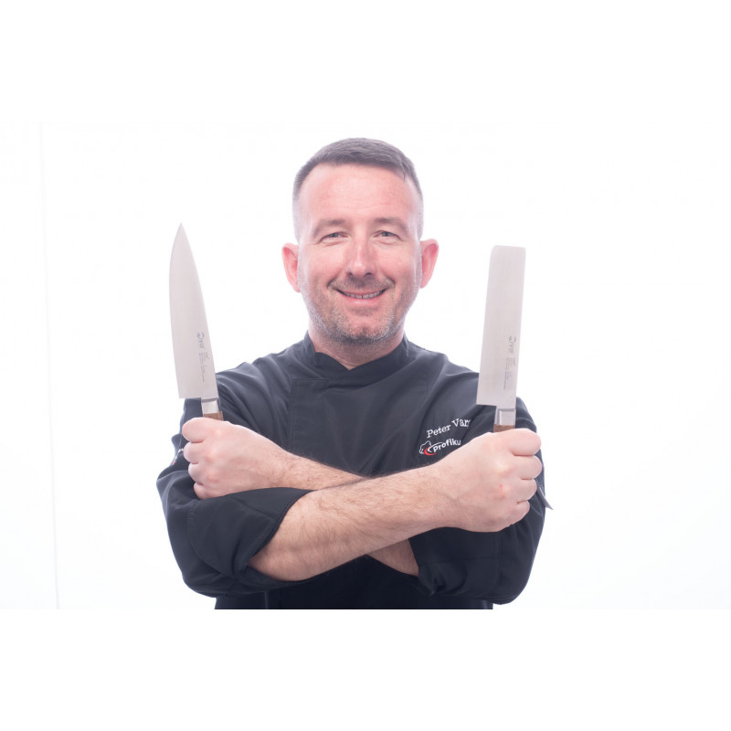 Kuchařský rondon EGOchef Ottavio cool vent černý - dlouhý rukáv