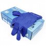Nitrilové jednorázové rukavice nepudrované - modré